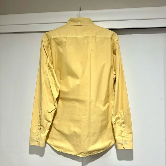 Taylor Stitch The Jack Men’s Oxford Shirt in Sesame (Size L/42) - Picture 4 of 5